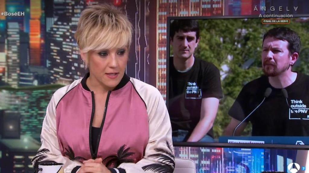 Cristina Pardo, en 'El Hormiguero' este jueves.