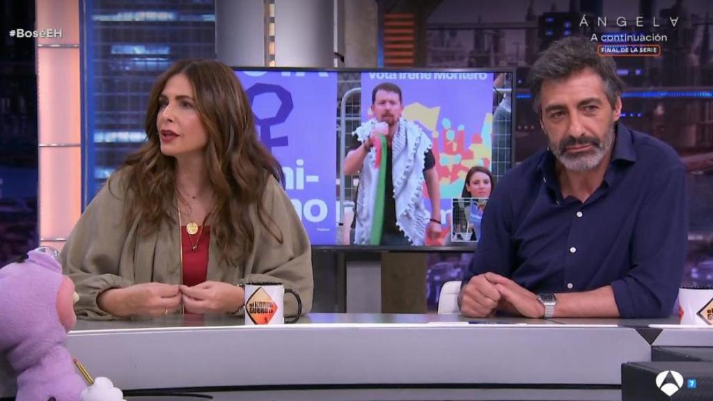 Nuria Roca y Juan del Val en 'El Hormiguero'.