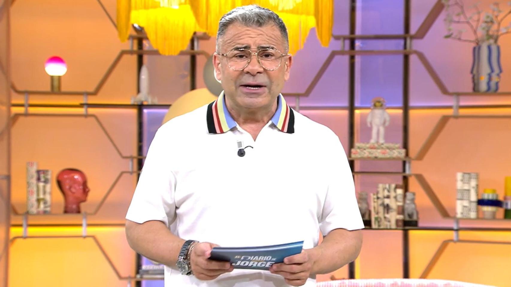 Jorge Javier Vázquez este jueves en 'El diario de Jorge'.