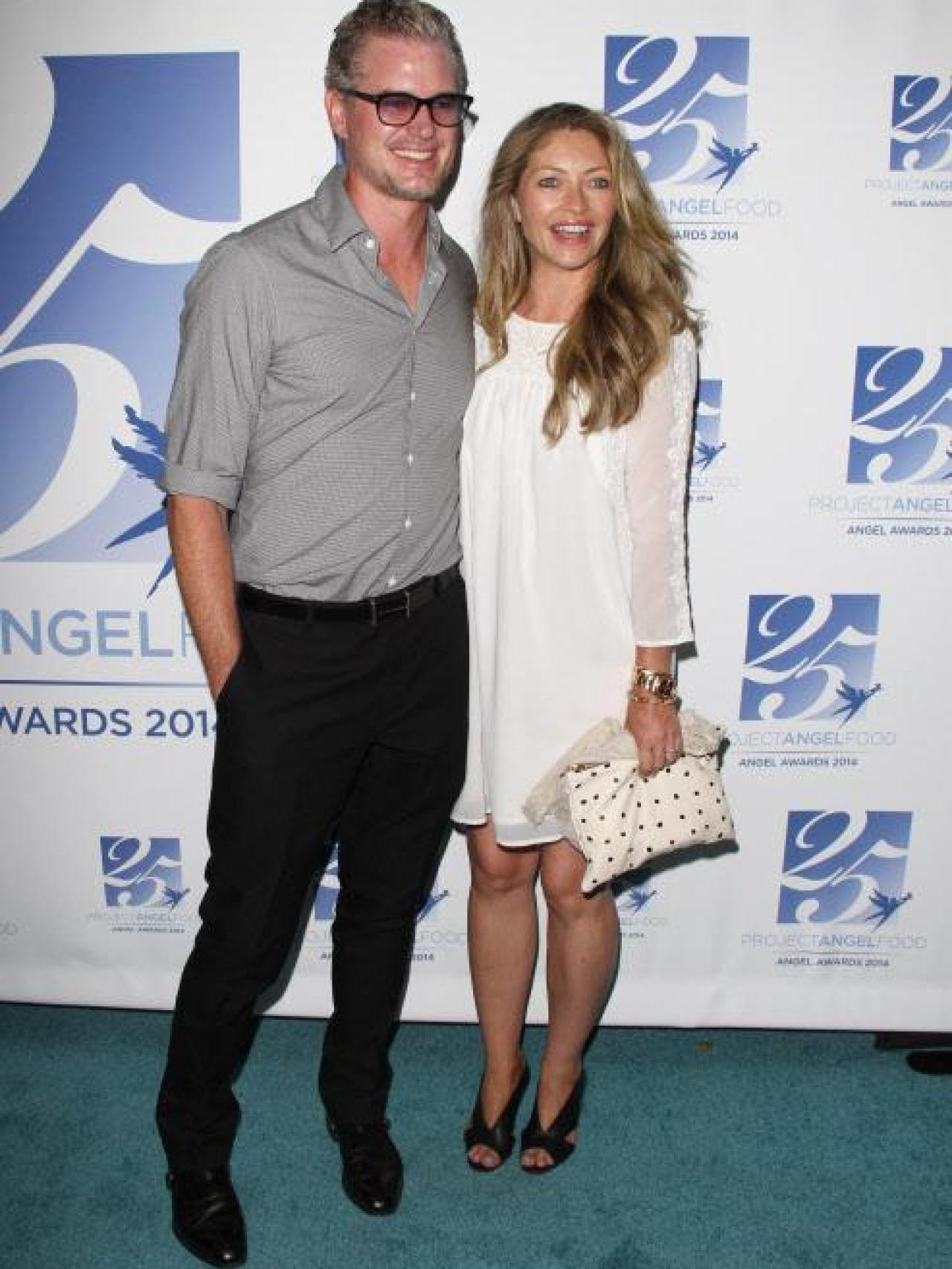 Eric Dane y su mujer, en una imagen de archivo.