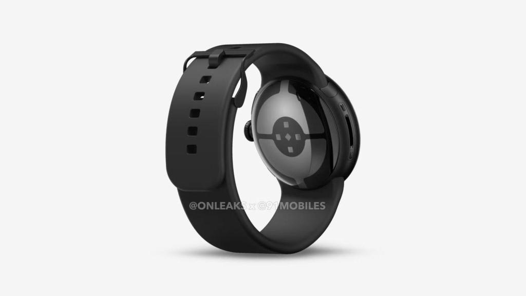 Imagen renderizada del posible Pixel Watch 4