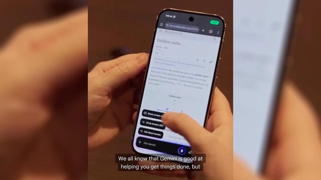 La imagen compartida con la nueva función secreta de Google