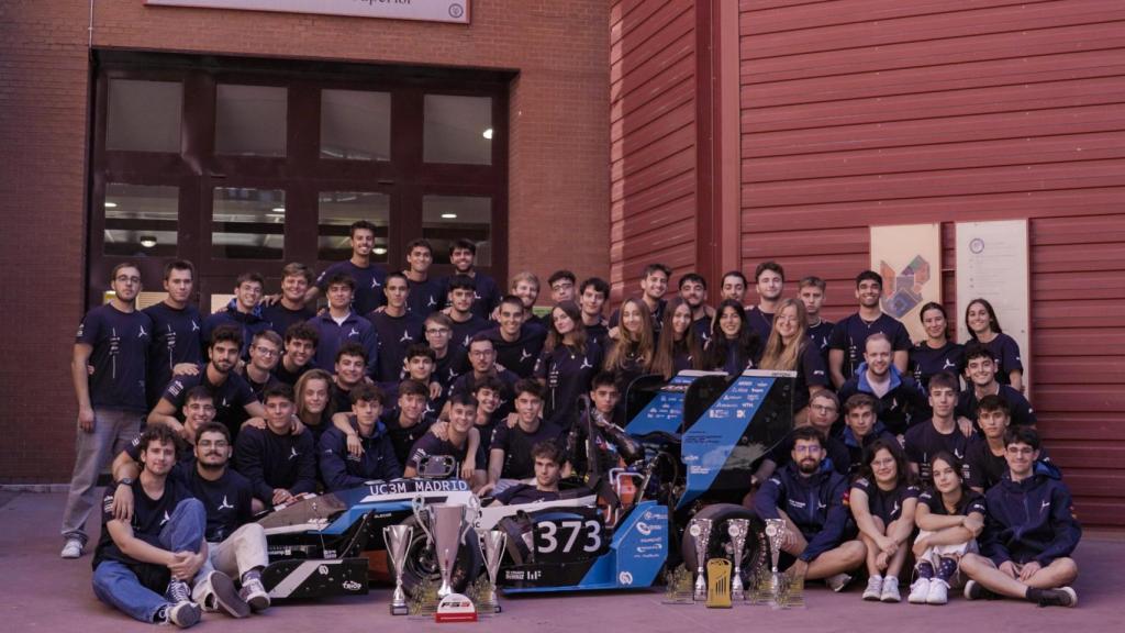 El MAD Formula Team en el final de la pasada tempo