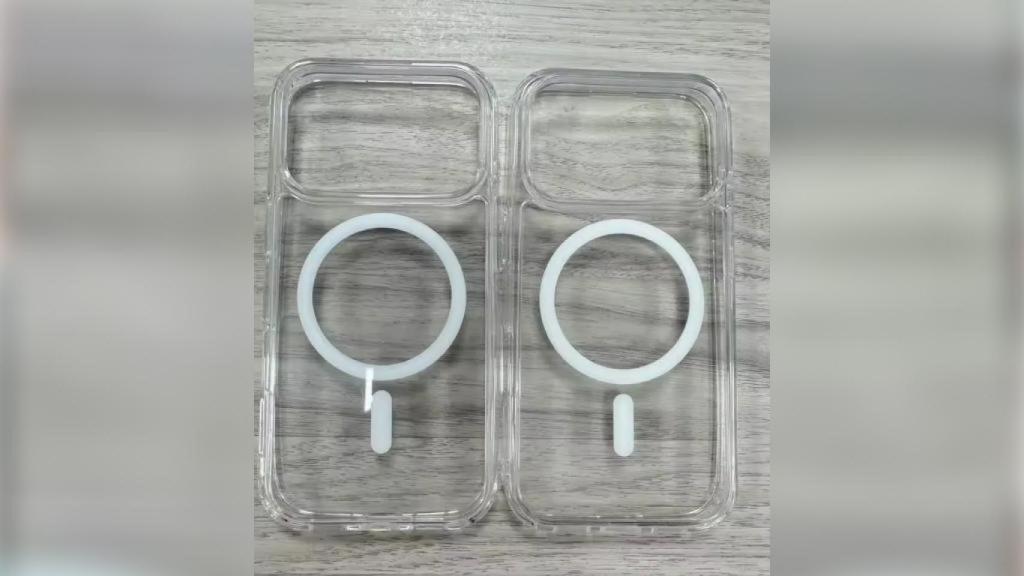 Las carcasas filtradas del iPhone 17 Pro y Pro Max.