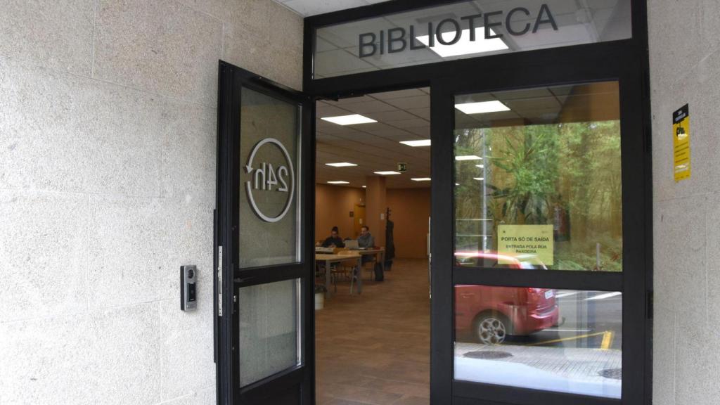 Biblioteca de O Milladoiro, en Ames.