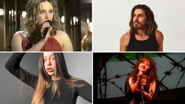 Noelia Fonte, Roi Méndez, Eva B y Bea Porrúa, ex concursantes de Operación Triunfo.