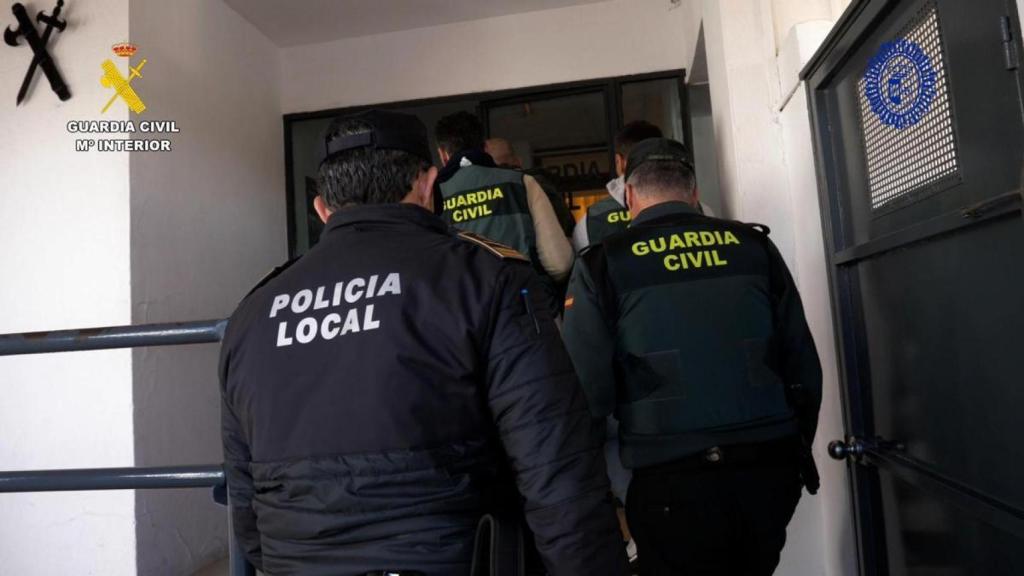 Imagen de archivo de una operación de la Guardia Civil.