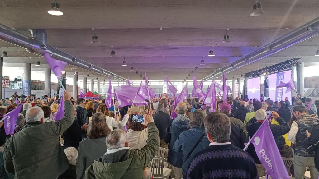 V Asamblea de Podemos celebrada en el Pabellón de Convenciones de la Casa de Campo.