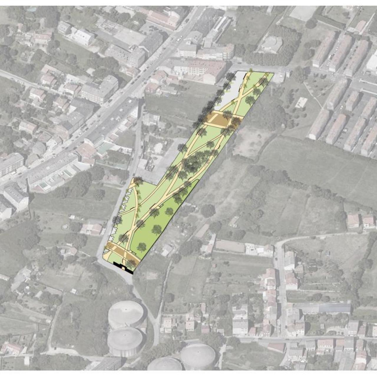 Parque canino y pulmón verde en Catabois.