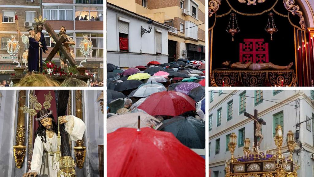 En directo | La incertidumbre del Sábado de Pasión con las vísperas y las lluvias en Málaga