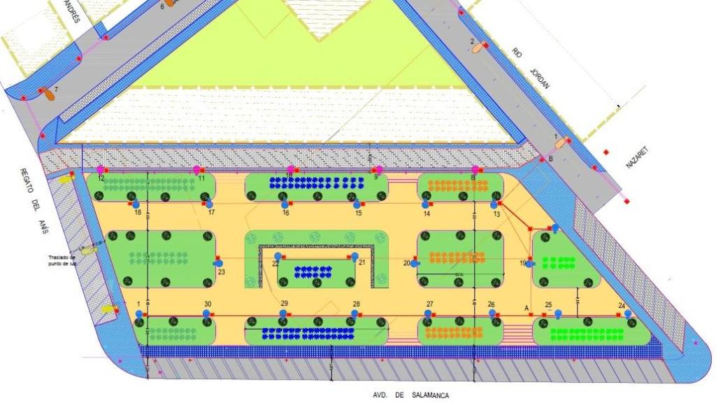El Ayuntamiento de Salamanca licita obras de urbanización de la avenida de Salamanca entre Santa Rita y Río Jordán