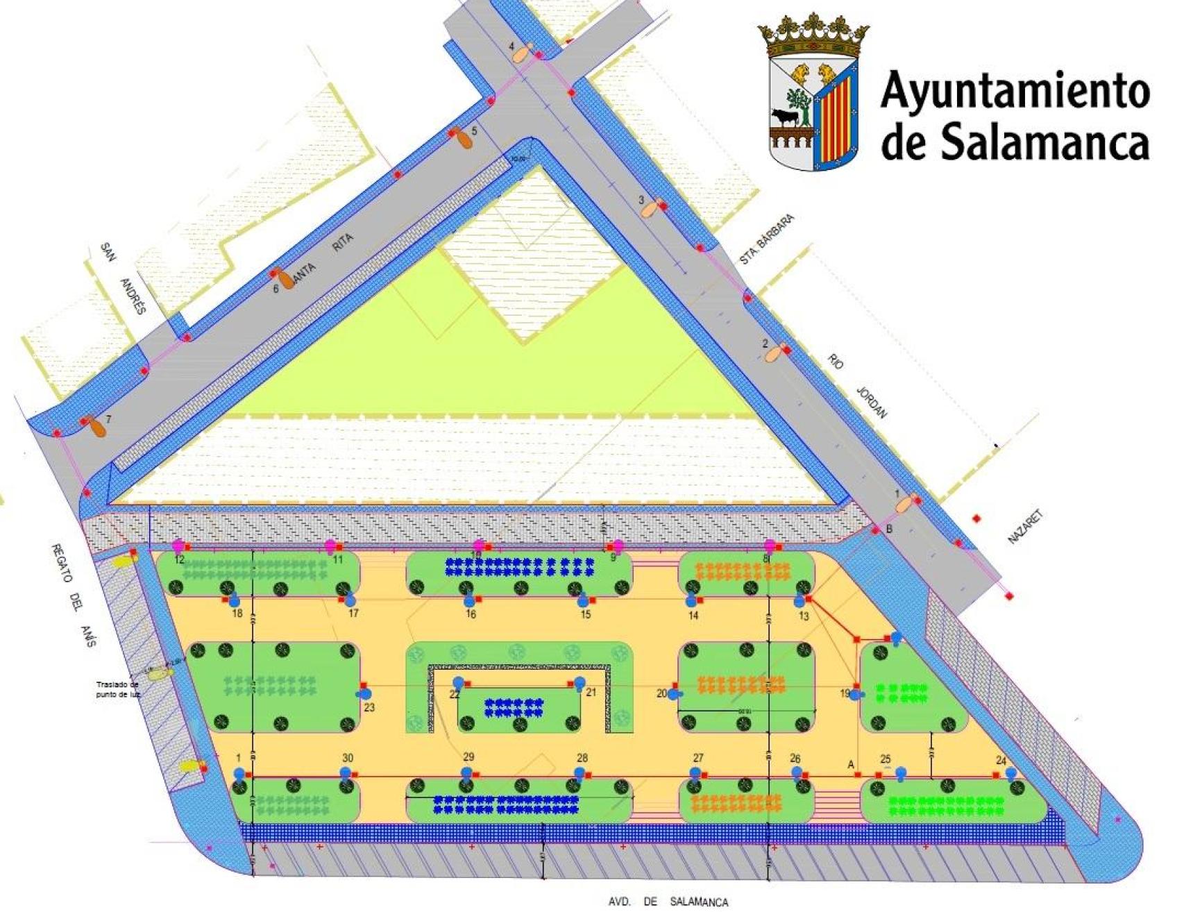 El Ayuntamiento de Salamanca licita obras de urbanización de la avenida de Salamanca entre Santa Rita y Río Jordán