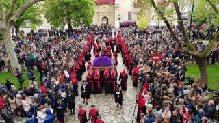 Una de las procesiones de la Semana Santa de Valladolid