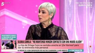 Ana María Aldón, en el plató de 'Fiesta'.