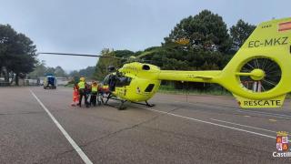 Labores de rescate en Candeleda