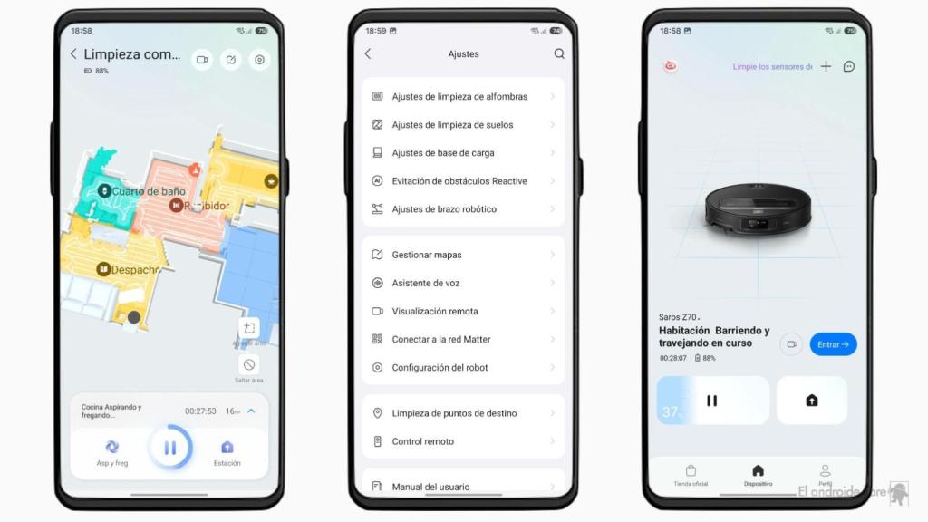 Aplicación de Roborock
