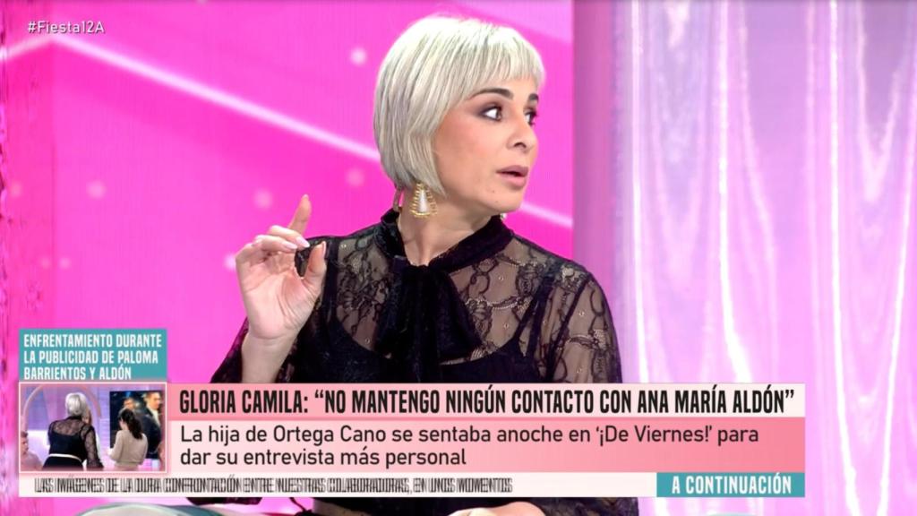 Ana María Aldón en 'Fiesta'.