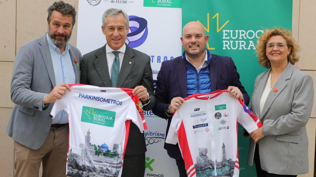 Eurocaja Rural se suma al 'Reto Parkinsometros' para visibilizar y apoyar la investigación del Parkinson