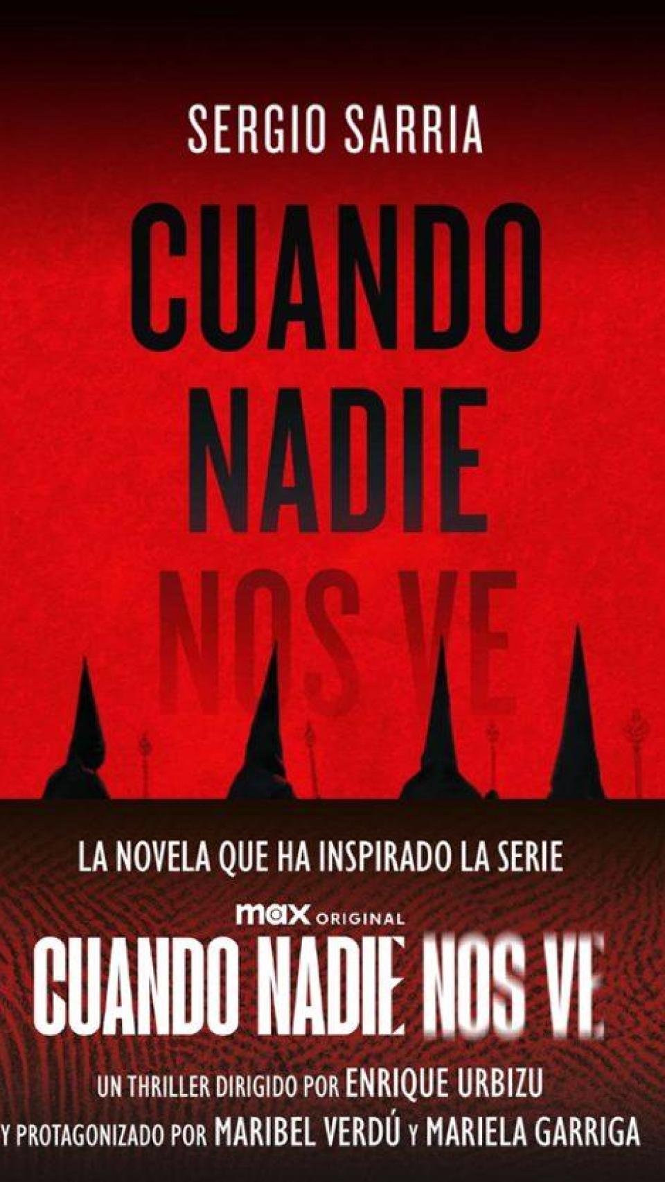 Portada novela 'Cuando nadie nos ve'