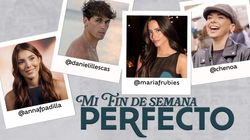 Los cuatro protagonistas de 'Mi fin de semana perfecto'.