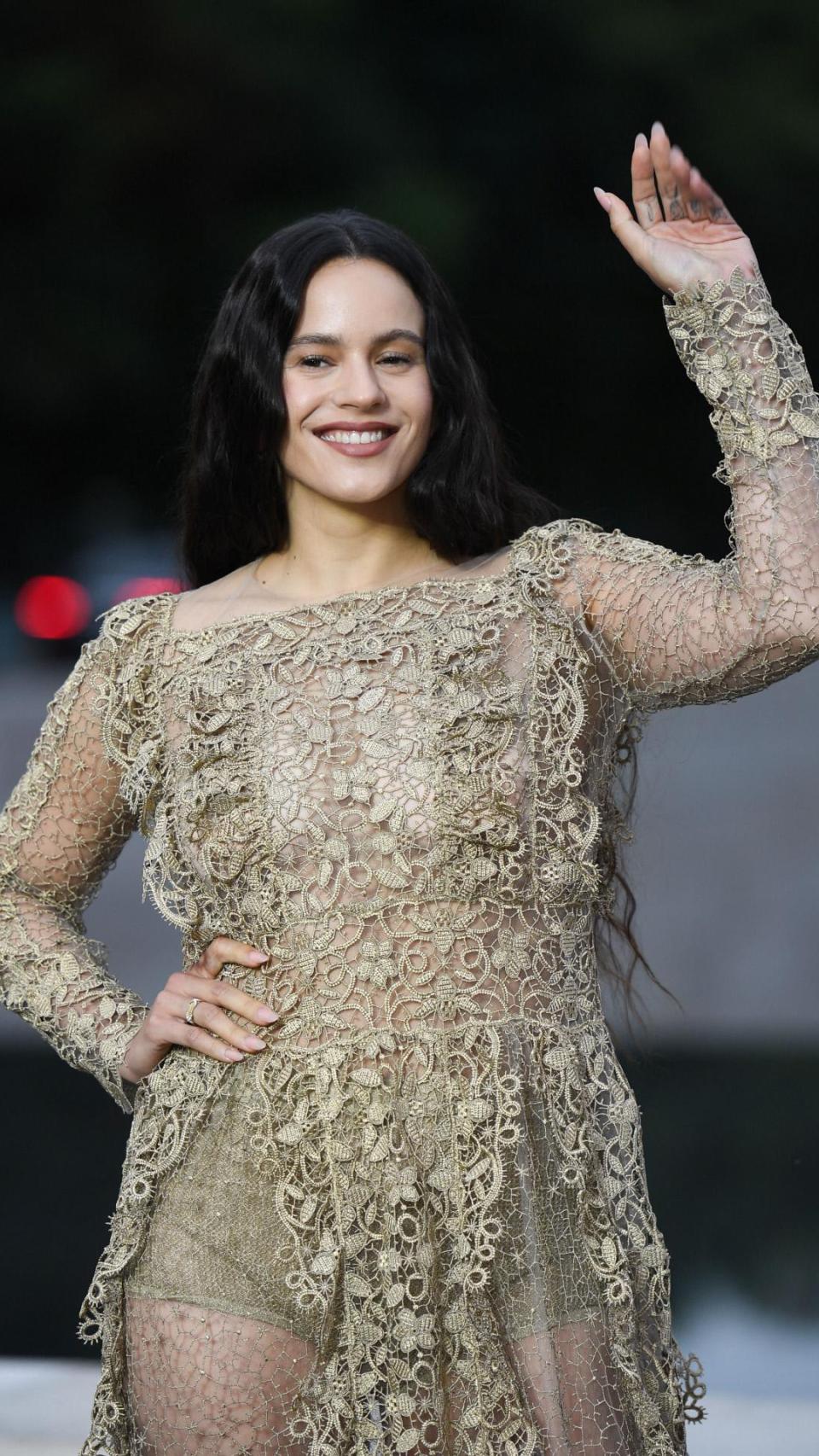 Rosalía, en los Juegos Olímpicos de París, en julio de 2024.