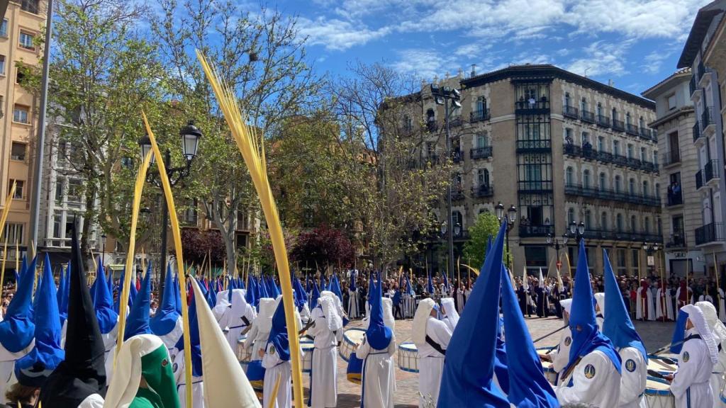 Procesión de Las Palmas.