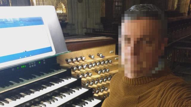 Ángel H., el organista de la Catedral de Jerez (Cádiz) detenido por presuntos abusos a menores.