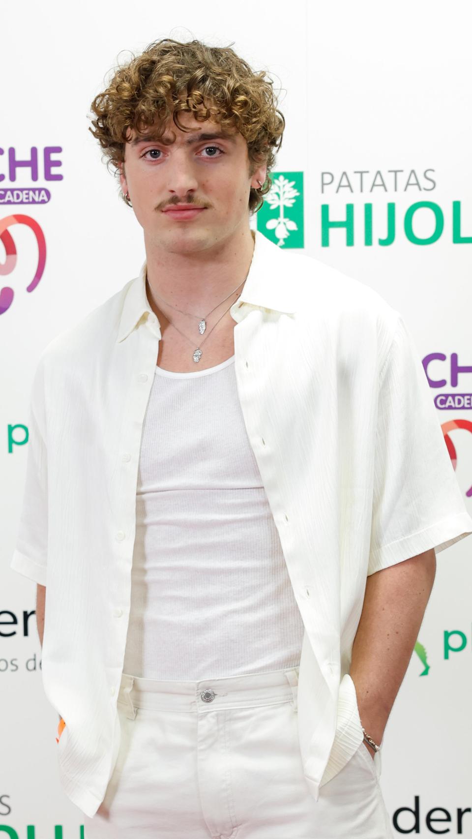 Benson Boone, en La Noche de Cadena 100, en Madrid, en 2023.