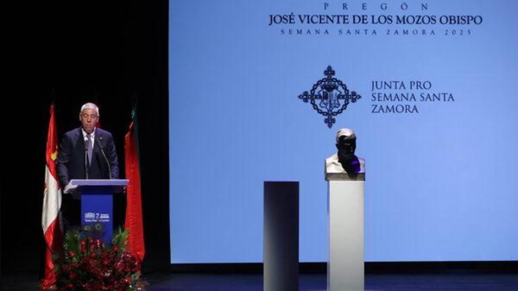 Pregón oficial de la Semana Santa de Zamora, a cargo de José Vicente de los Mozos
