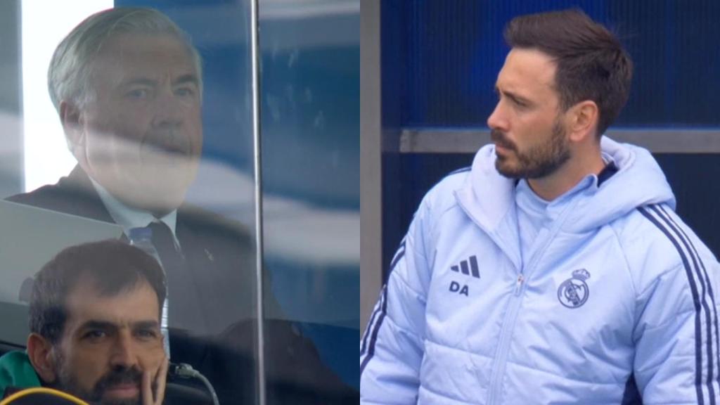Captura del partido entre el Deportivo Alavés y el Real Madrid.