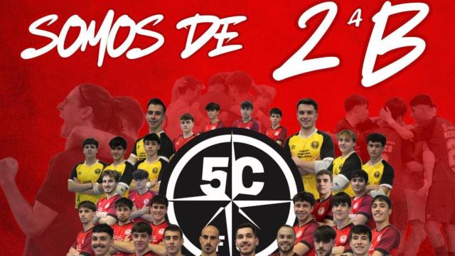 El 5 Coruña Fútbol Sala hace historia y asciende a Segunda División B nacional
