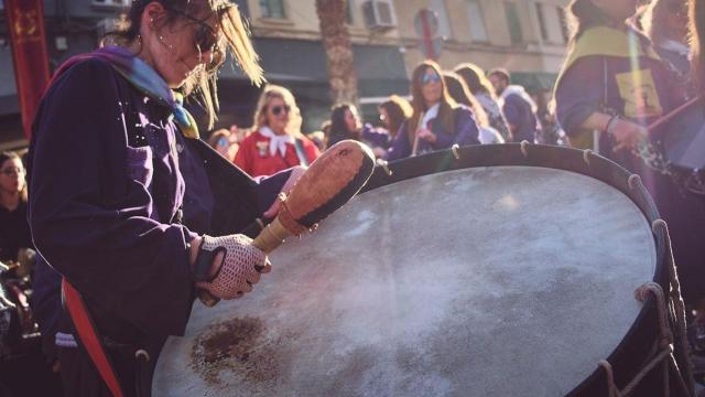 Imagen de la Tamborada de Tobarra.