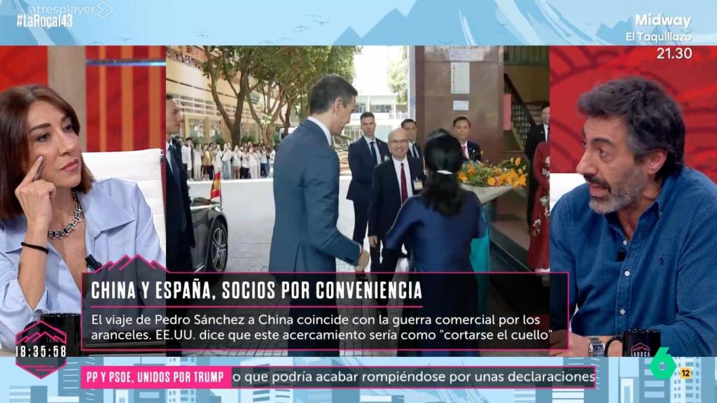 Juan del Val en 'La Roca'.