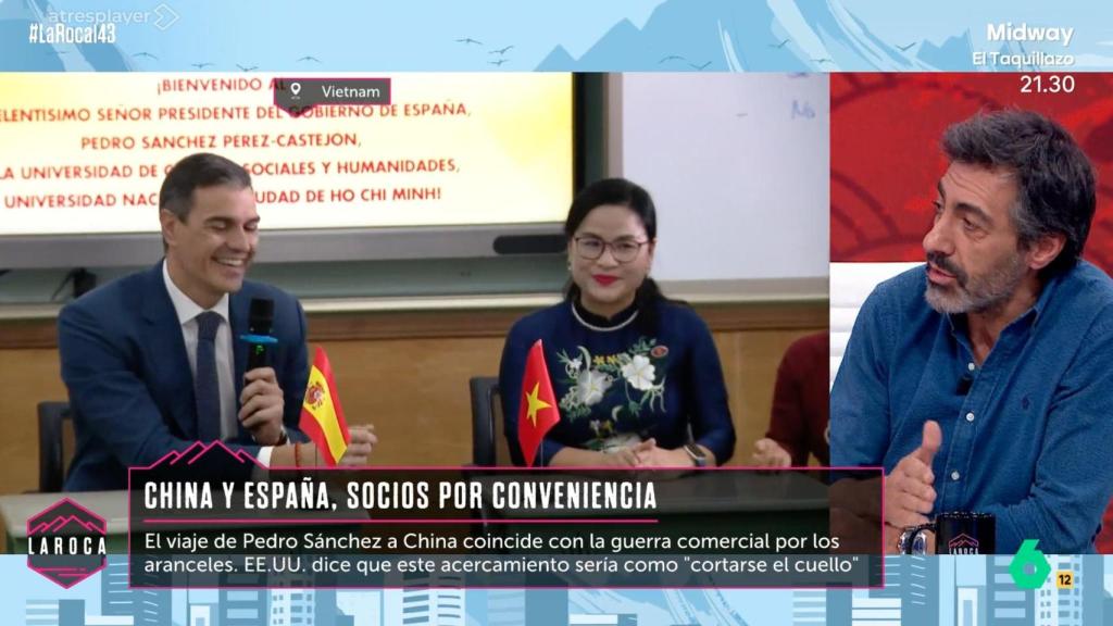 Juan del Val en 'La Roca'.