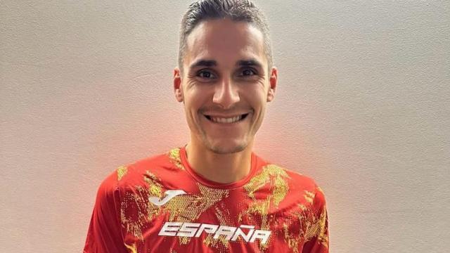 Jesús Olmos, frutero y atleta.