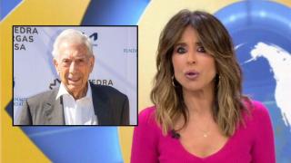 Mario Vargas Llosa y Ana Terradillos, en un fotomontaje de BLUPER.