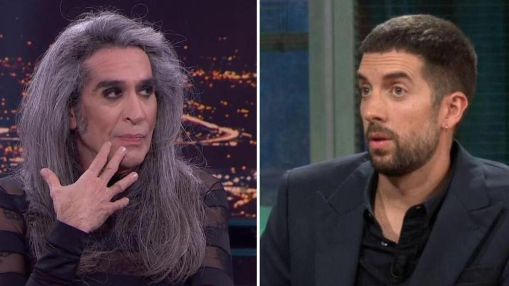 Mario Vaquerizo y David Broncano, en un fotomontaje de BLUPER.