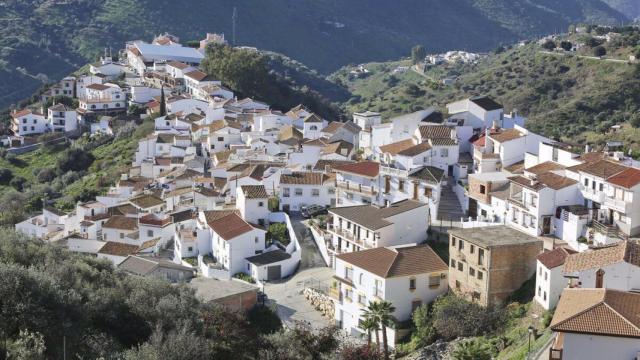 Vista del municipio malagueño de Totalán.
