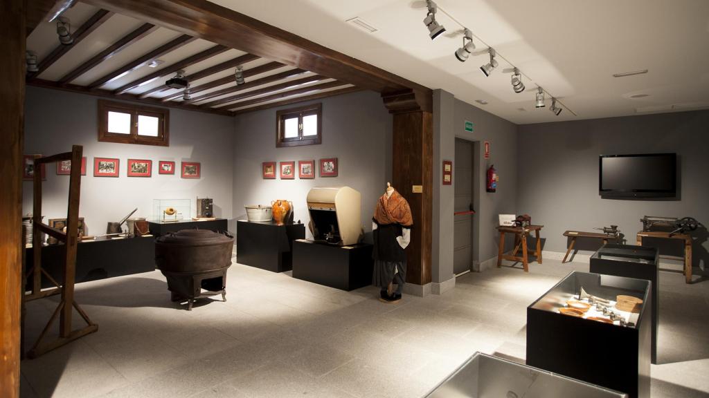 Una de las salas del Museo de la Industria Chacinera en Guijuelo