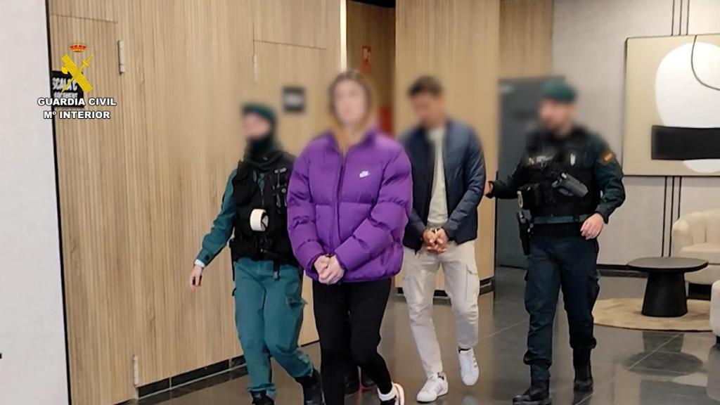 La sospechosa arrestada en la operación.