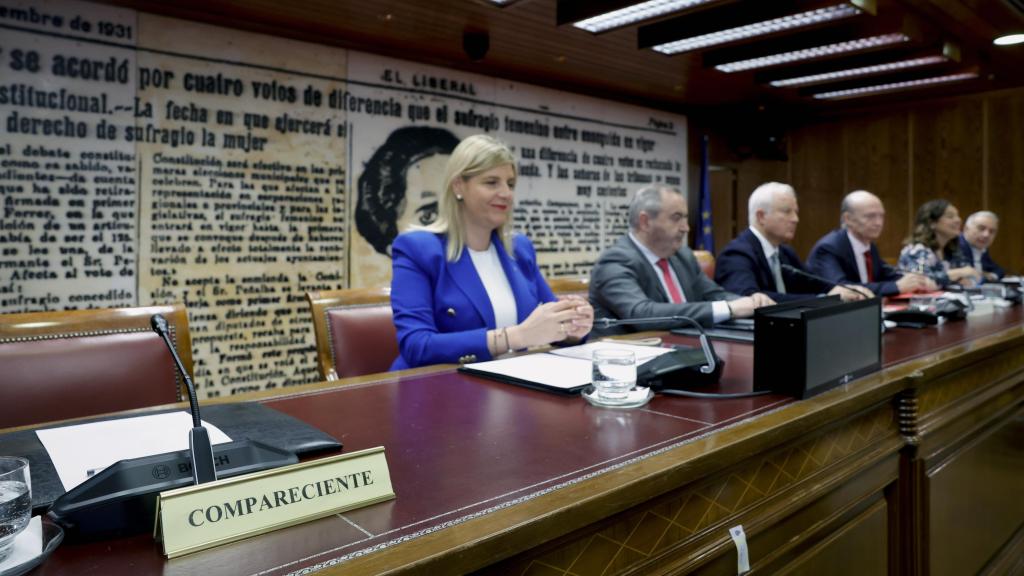 La comisión de investigación del Senado donde debía haber acudido Jésica Rodríguez, pero no se ha presentado.
