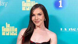 Inés Hernand, en la presentación de 'La familia de la tele'.