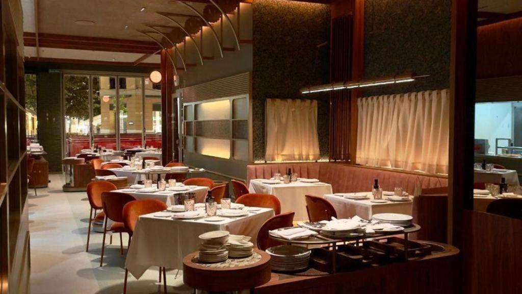 Imagen del interior del primer restaurante de Grupo La Máquina fuera de Madrid.