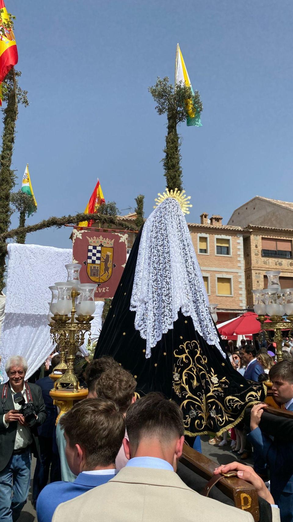 Procesión del 'Encuentro' en Gálvez (Toledo)