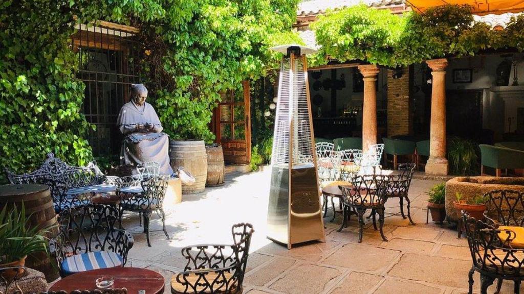 Terraza de La Venta del Alma.