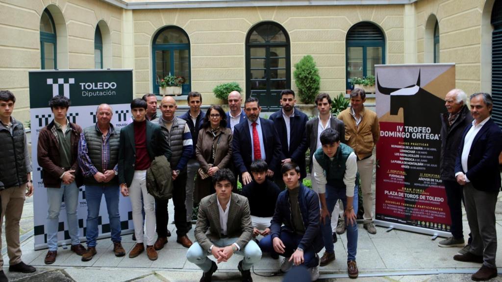 Presentación del IV Certamen 'Domingo Ortega'. Foto: Diputación de Toledo.