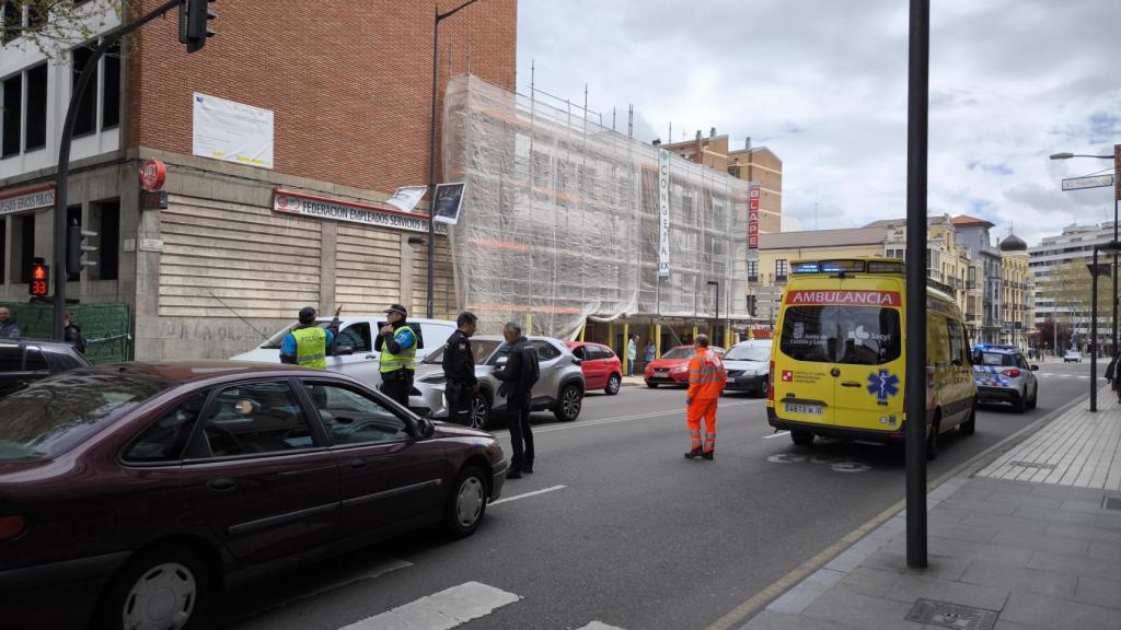 Atropello en plaza Alemania