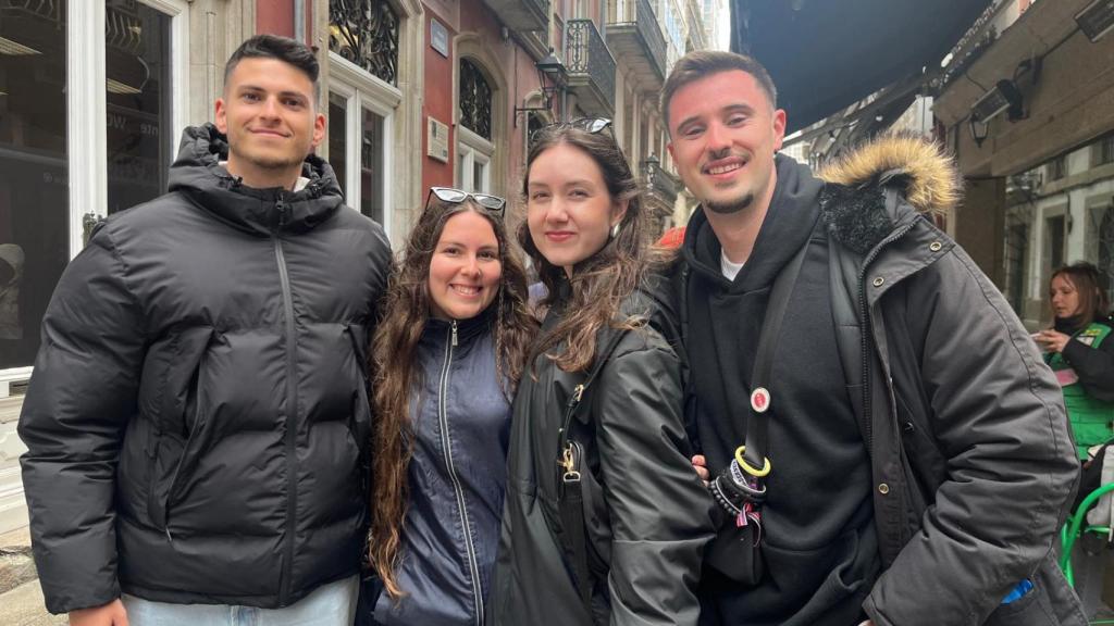 Luis, Andrea, Lidia y Jesús