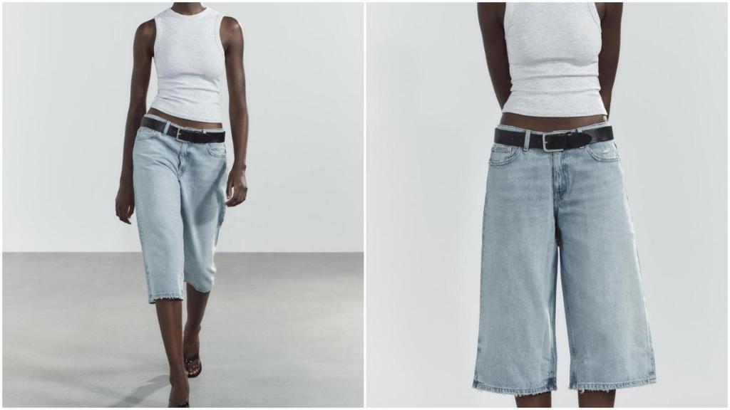 Bermuda denim de Zara. Ref: 5252/004/406