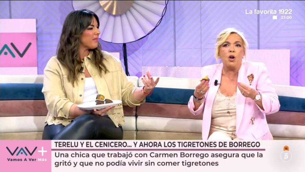 Adriana Dorronsoro y Carmen Borrego, en 'Vamos a ver'